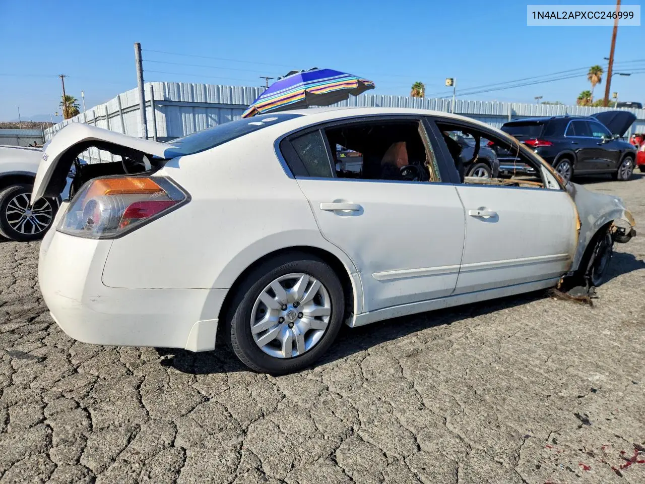 2012 NISSAN ALTIMA VIN 1N4AL2APXCC246999 — фото 3