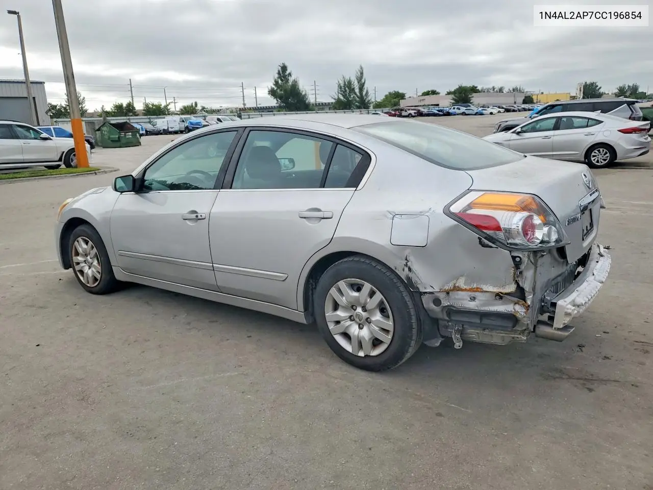 2012 NISSAN ALTIMA VIN 1N4AL2AP7CC196854 — фото 2