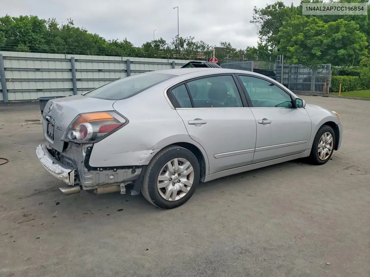 2012 NISSAN ALTIMA VIN 1N4AL2AP7CC196854 — фото 3