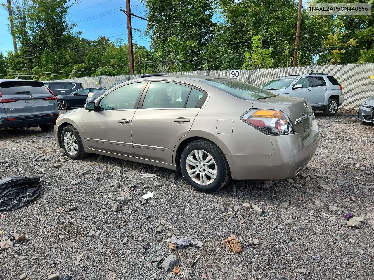 2012 NISSAN ALTIMA VIN 1N4AL2AP5CN440666 — фото 2