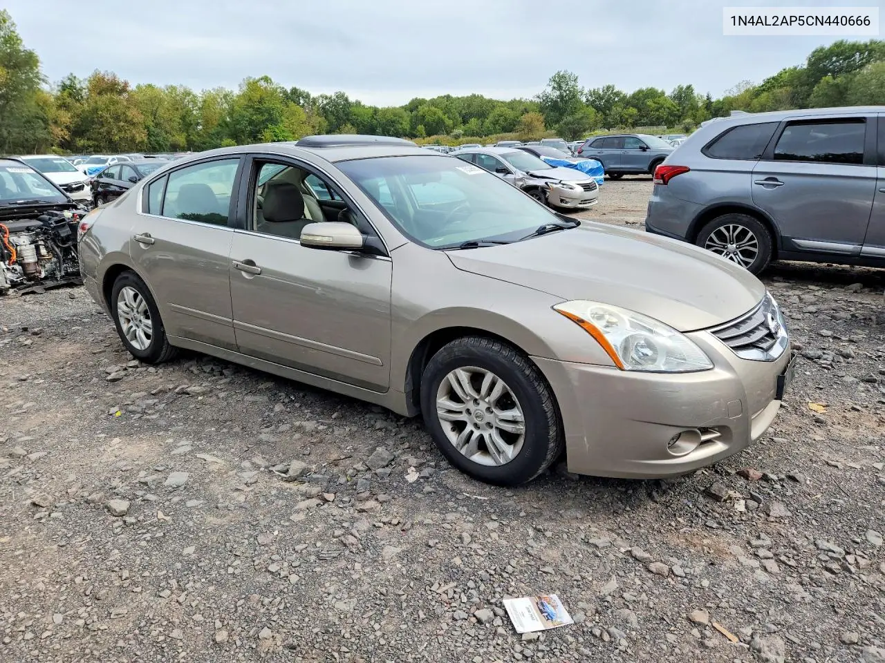 2012 NISSAN ALTIMA VIN 1N4AL2AP5CN440666 — фото 4