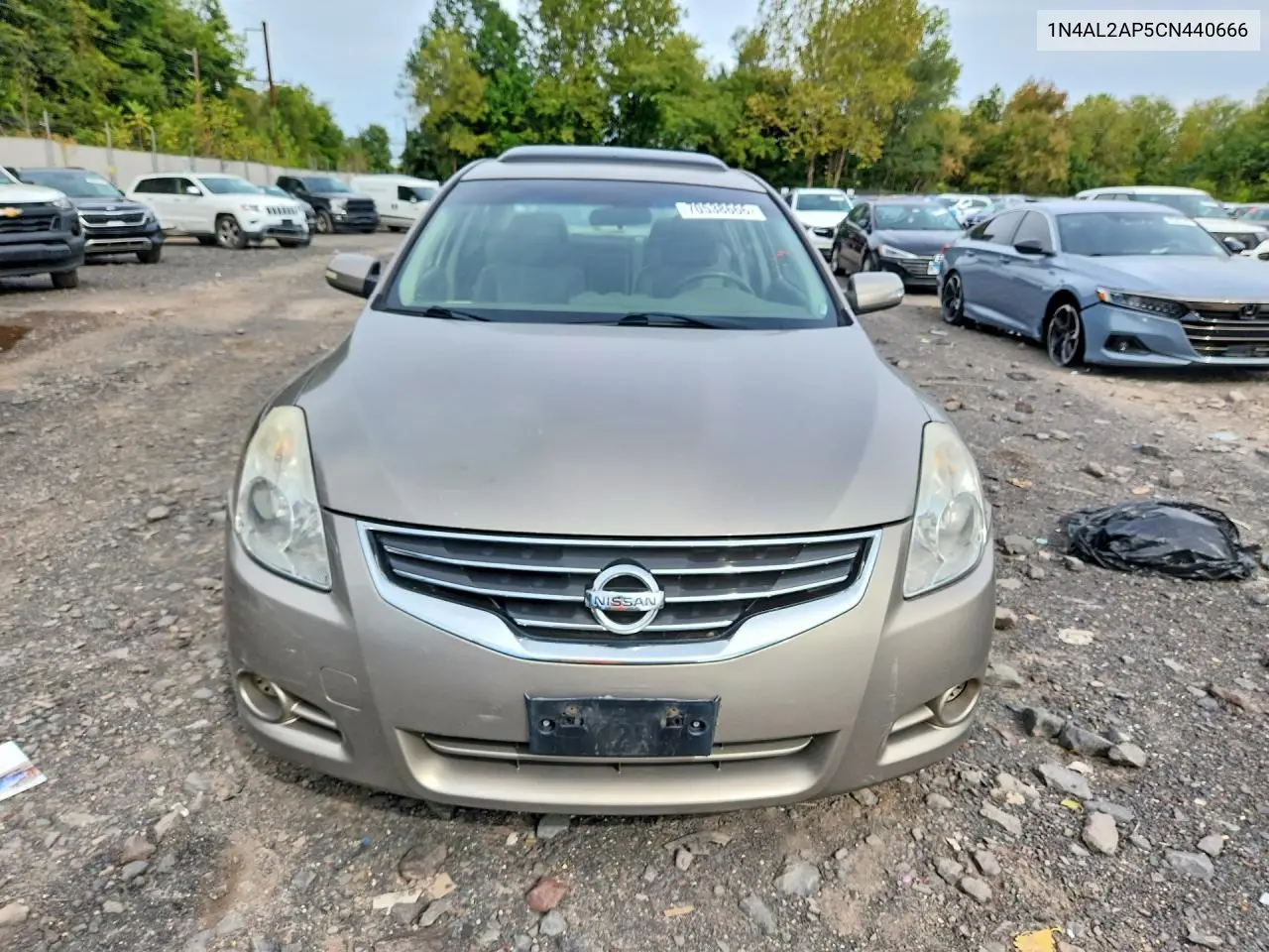 2012 NISSAN ALTIMA VIN 1N4AL2AP5CN440666 — фото 5