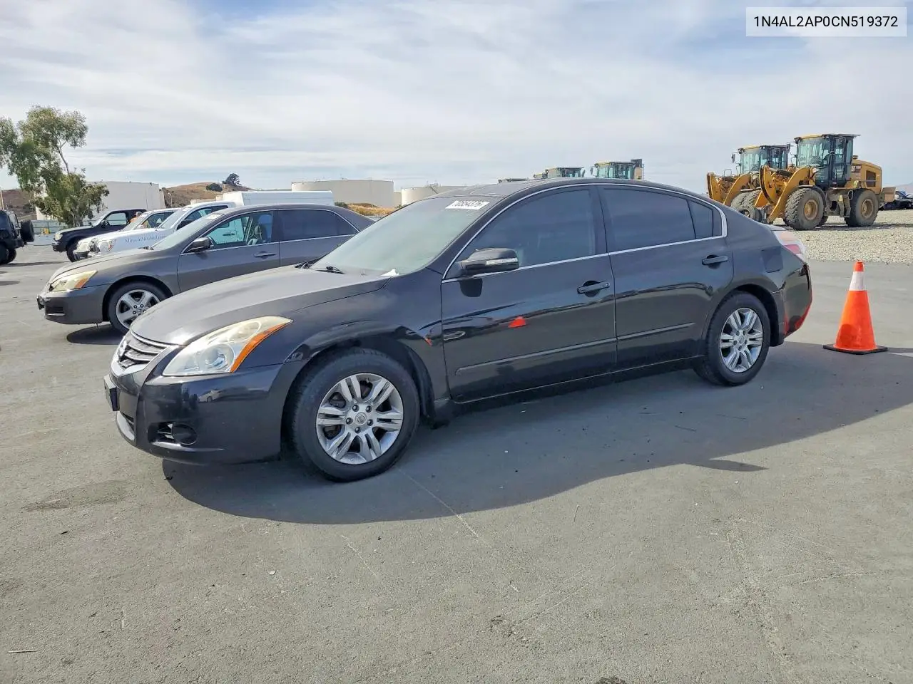 NISSAN ALTIMA 2012, VIN 1N4AL2AP0CN519372