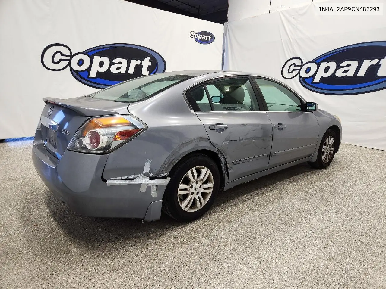 2012 NISSAN ALTIMA VIN 1N4AL2AP9CN483293 — фото 3