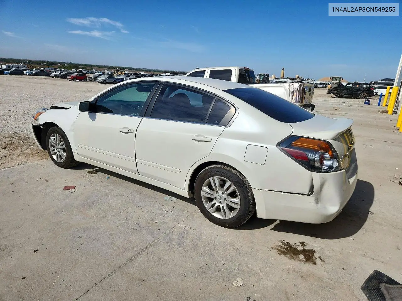 2012 NISSAN ALTIMA VIN 1N4AL2AP3CN549255 — фото 2