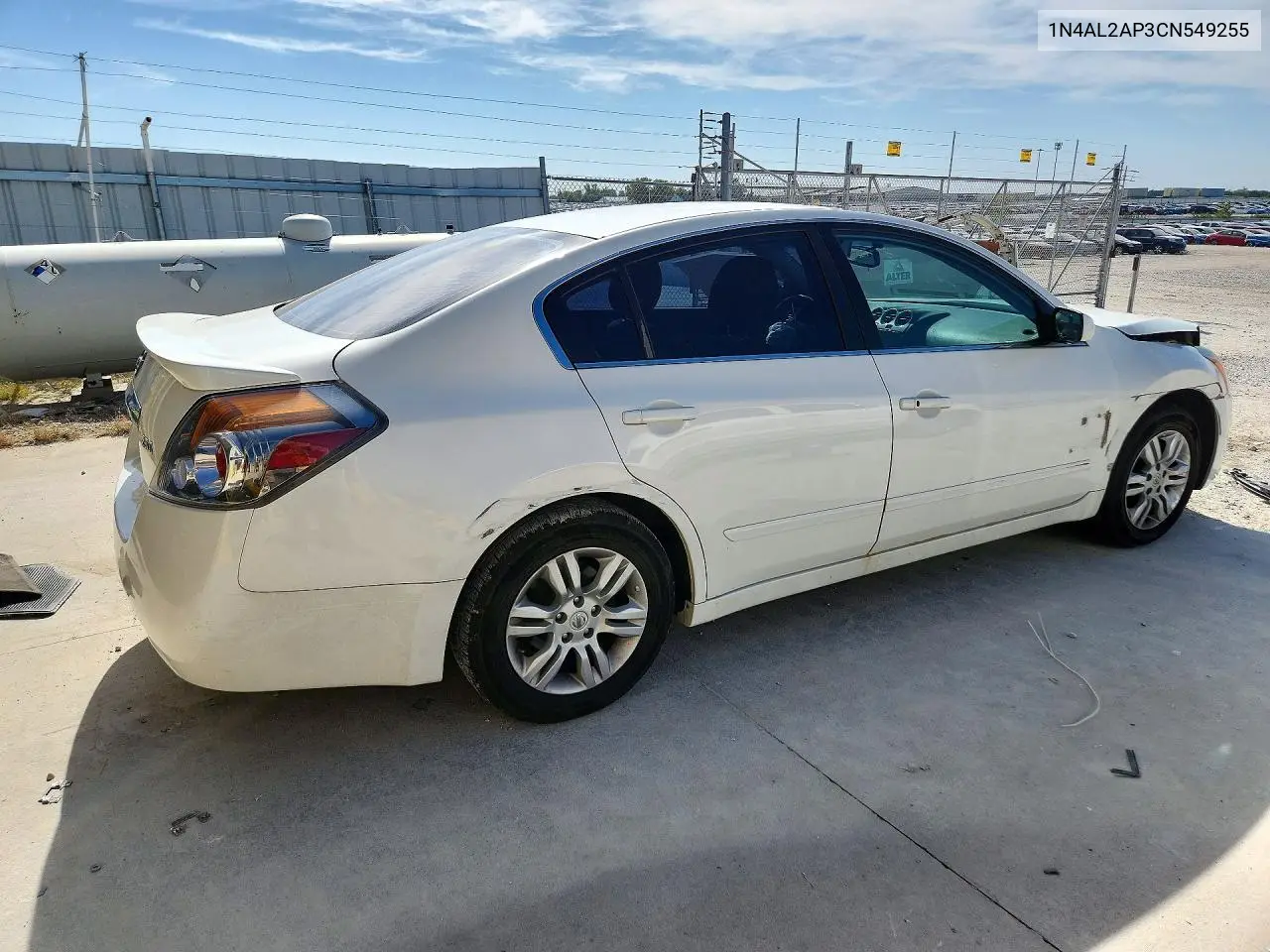2012 NISSAN ALTIMA VIN 1N4AL2AP3CN549255 — фото 3