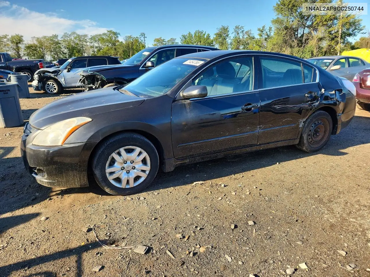 NISSAN ALTIMA 2012, VIN 1N4AL2AP8CC250744