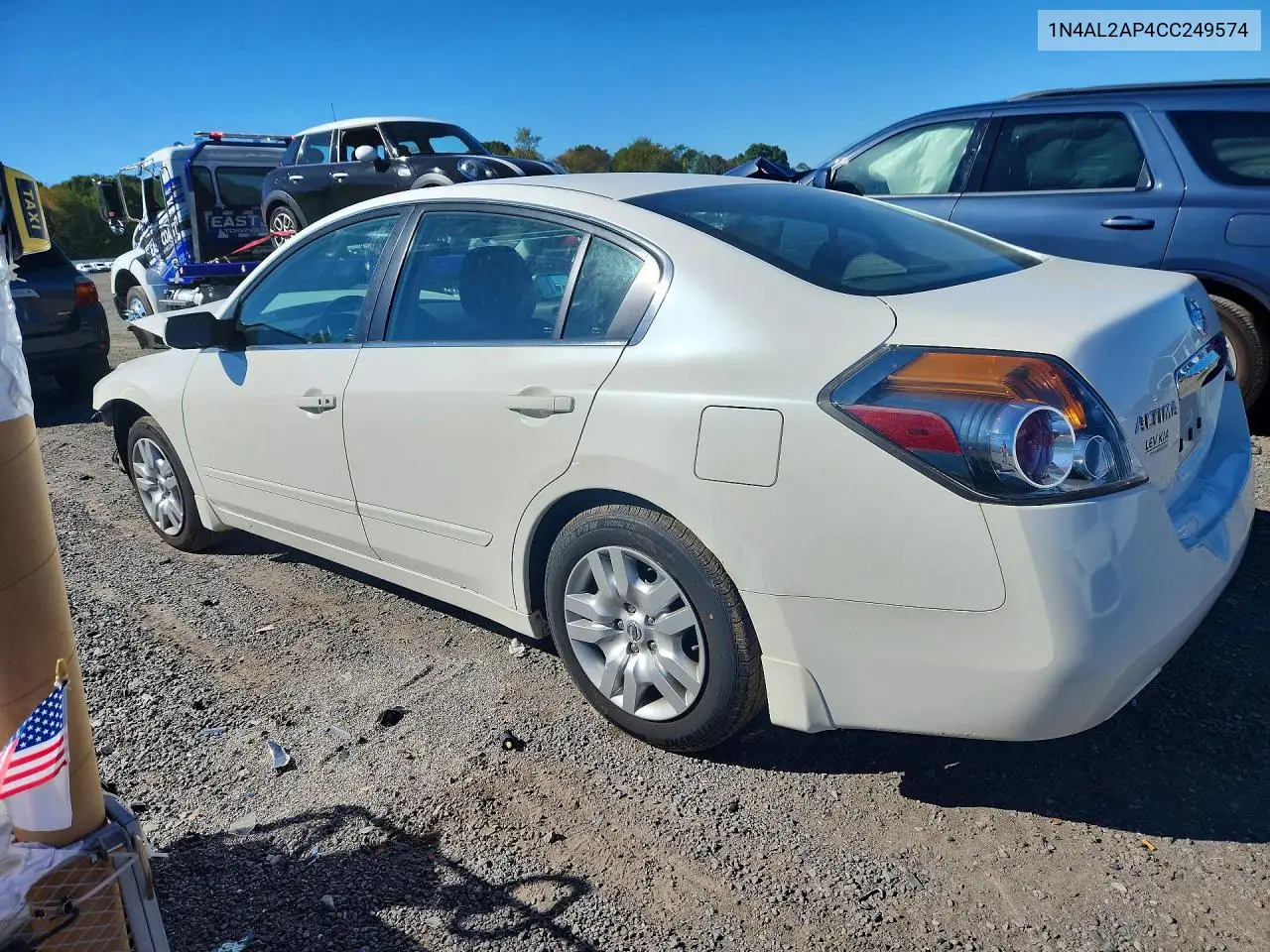 2012 NISSAN ALTIMA VIN 1N4AL2AP4CC249574 — фото 2