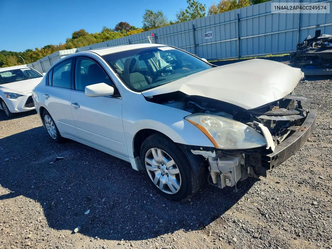 2012 NISSAN ALTIMA VIN 1N4AL2AP4CC249574 — фото 4