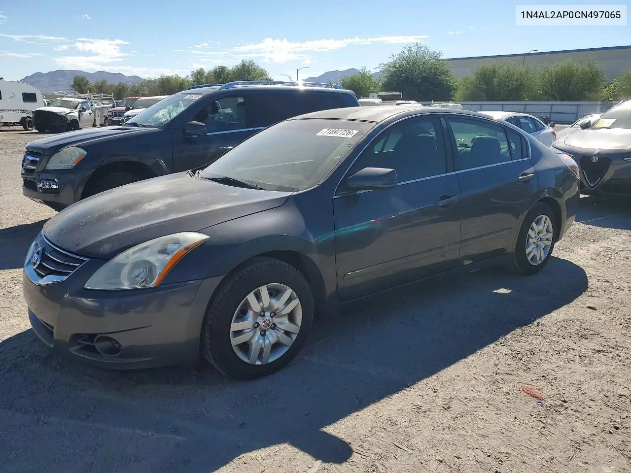 NISSAN ALTIMA 2012, VIN 1N4AL2AP0CN497065