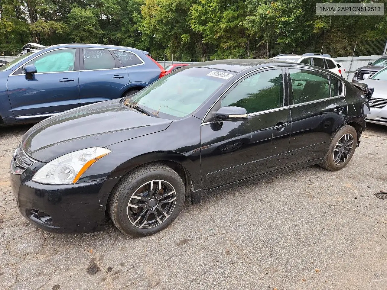 NISSAN ALTIMA 2012, VIN 1N4AL2AP1CN512513