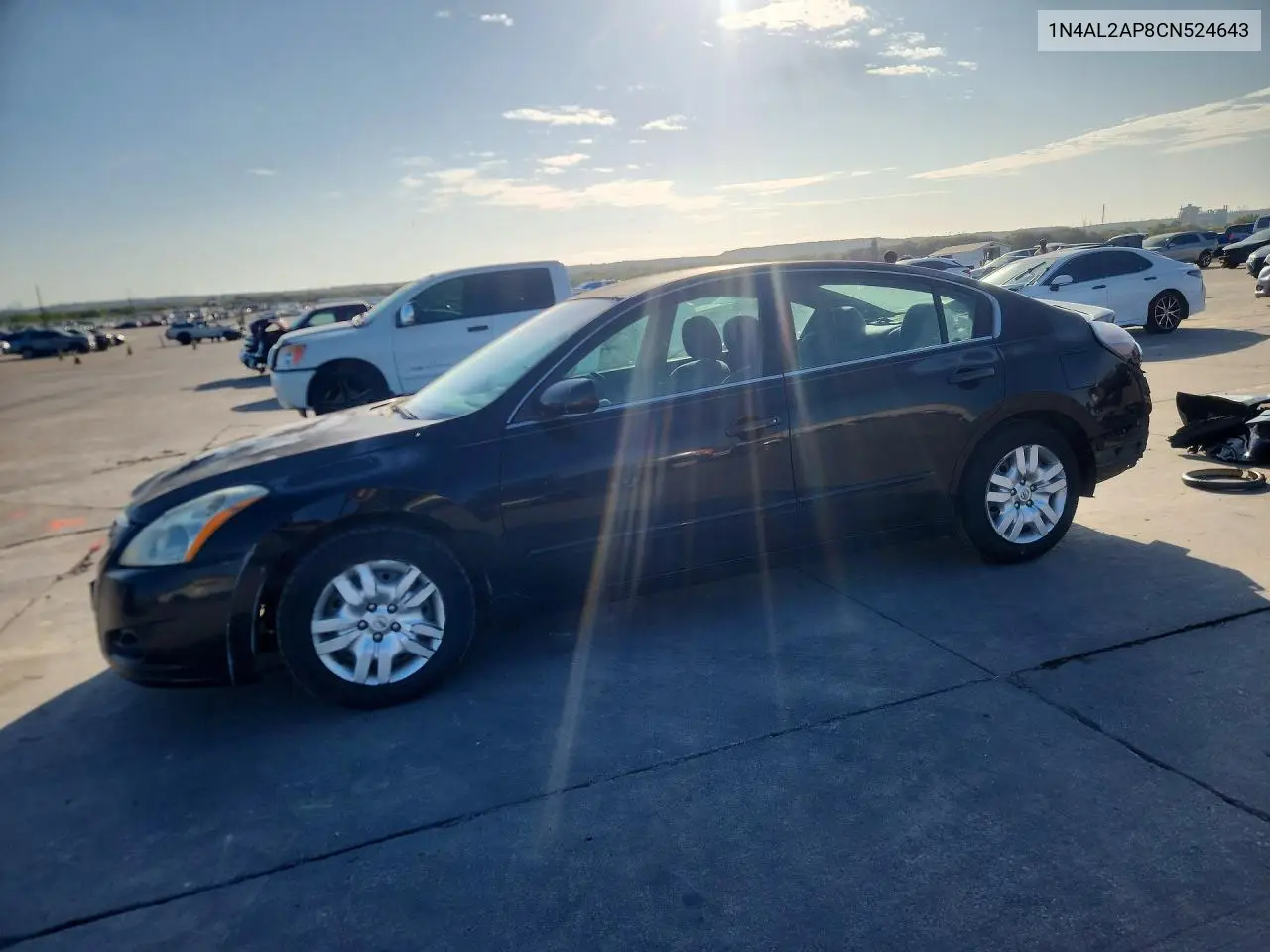 NISSAN ALTIMA 2012, VIN 1N4AL2AP8CN524643