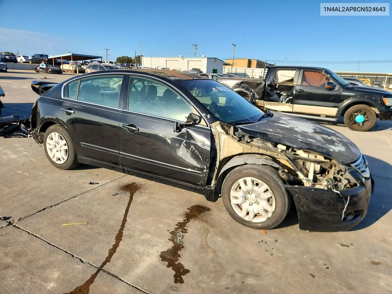 2012 NISSAN ALTIMA VIN 1N4AL2AP8CN524643 — фото 4