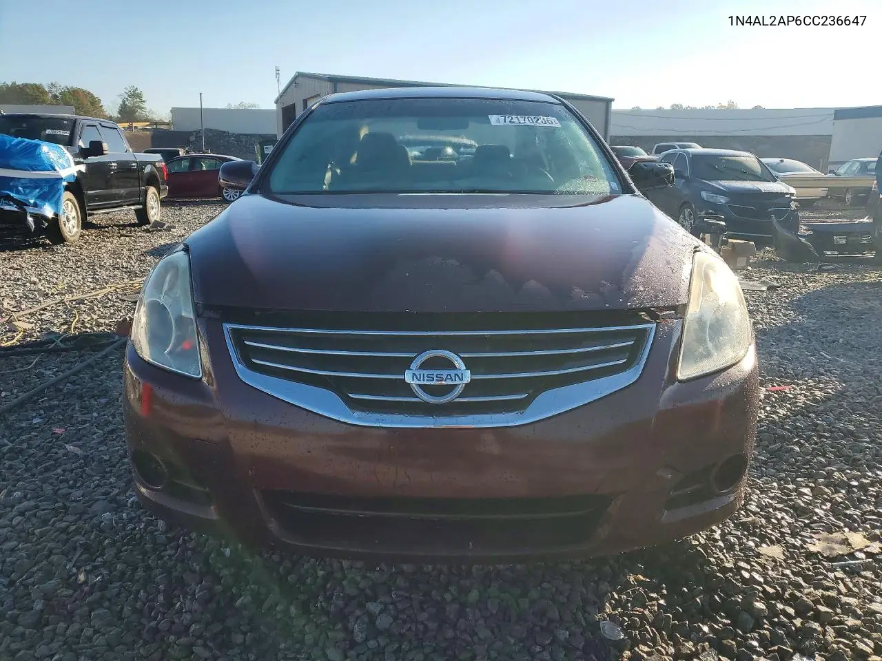 2012 NISSAN ALTIMA VIN 1N4AL2AP6CC236647 — фото 5