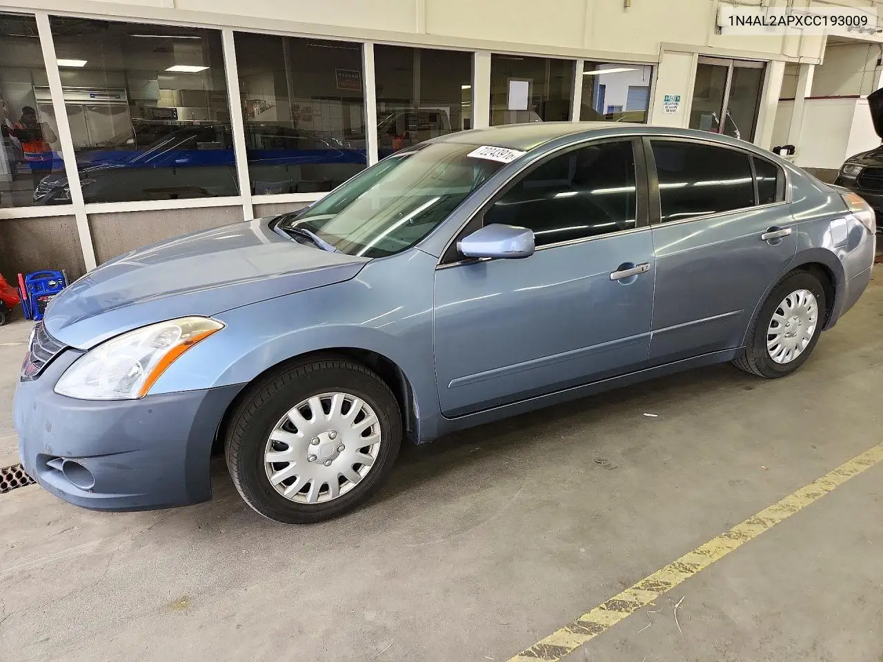 NISSAN ALTIMA 2012, VIN 1N4AL2APXCC193009