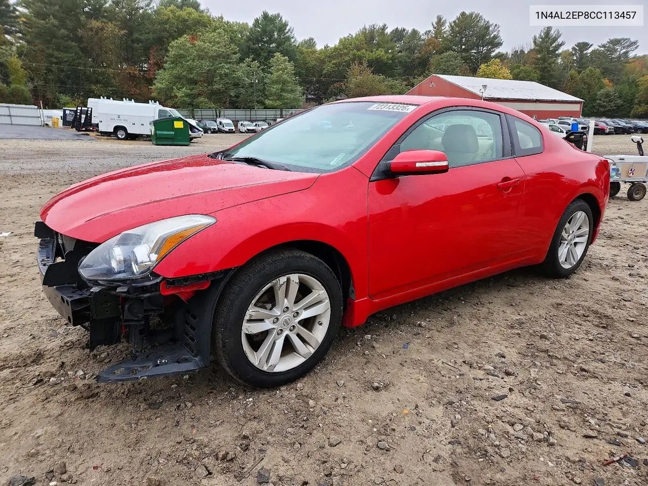 NISSAN ALTIMA 2012, VIN 1N4AL2EP8CC113457