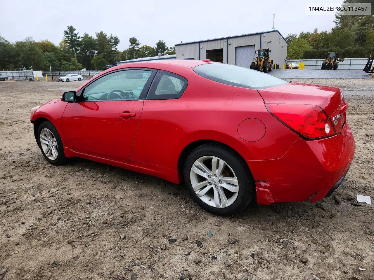 2012 NISSAN ALTIMA VIN 1N4AL2EP8CC113457 — фото 2
