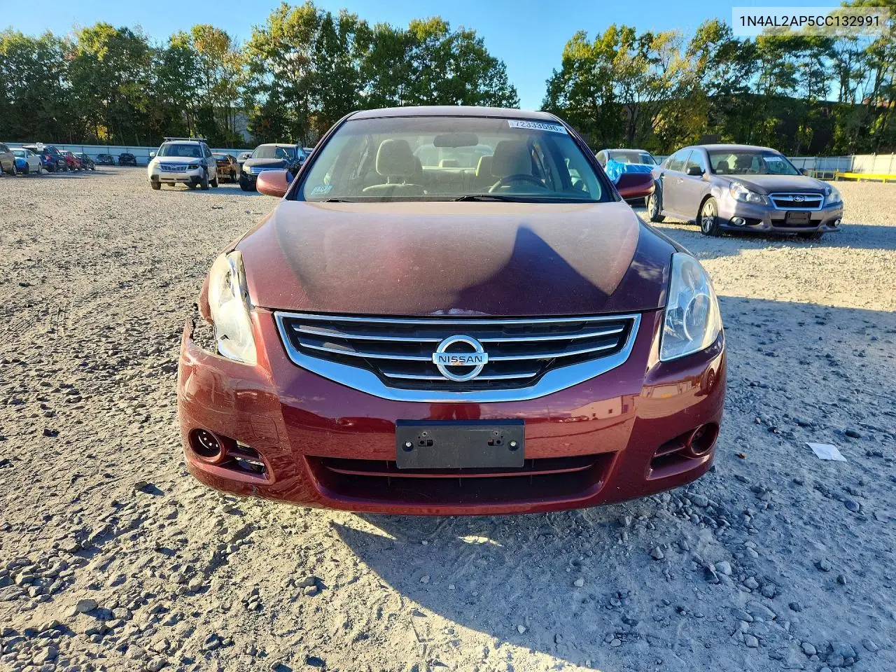 2012 NISSAN ALTIMA VIN 1N4AL2AP5CC132991 — фото 5