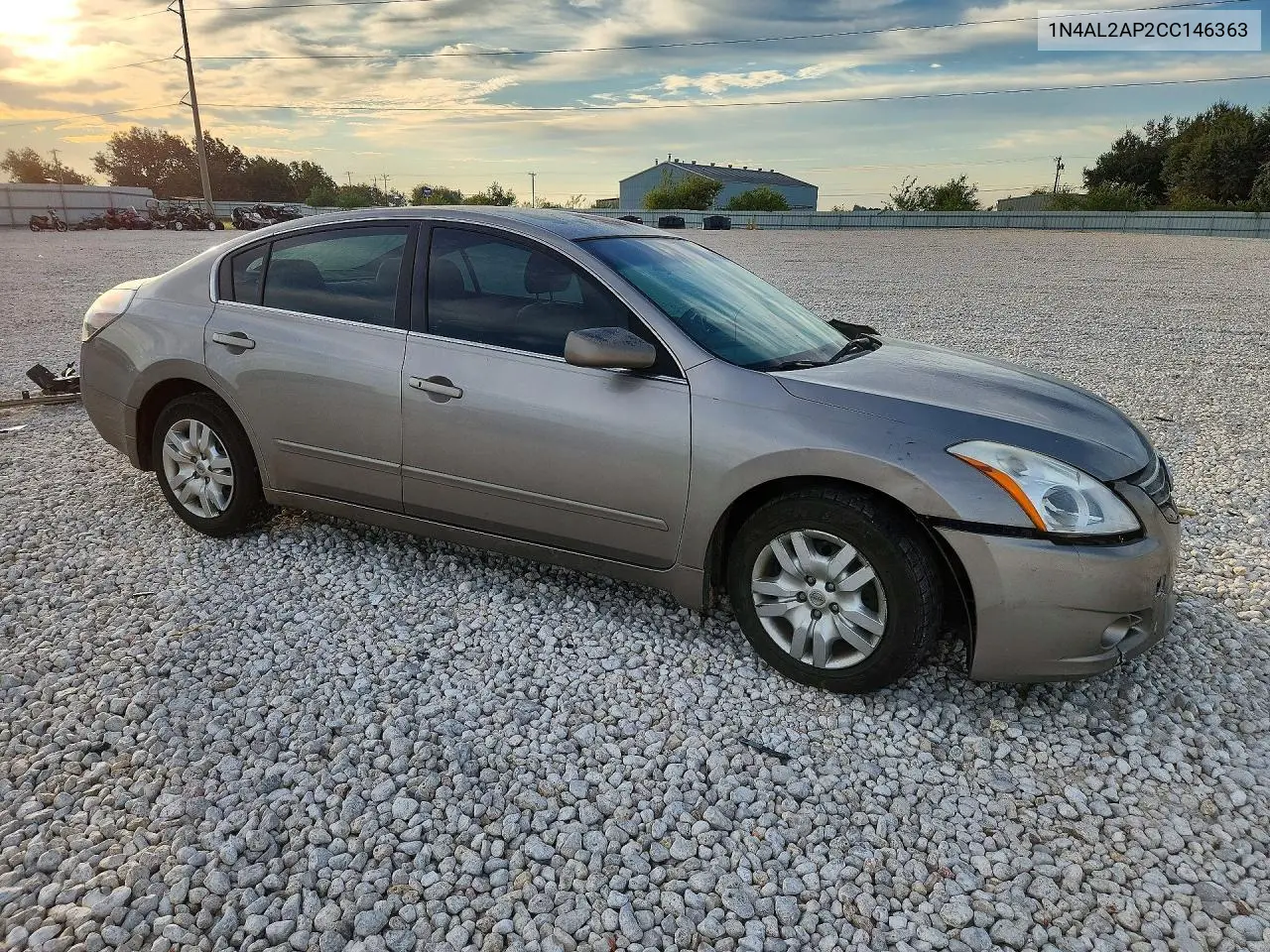 2012 NISSAN ALTIMA VIN 1N4AL2AP2CC146363 — фото 4