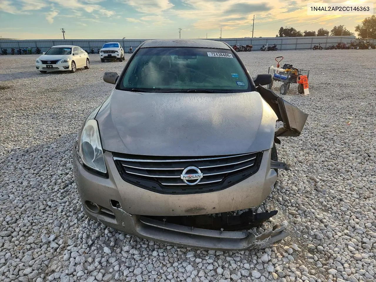 2012 NISSAN ALTIMA VIN 1N4AL2AP2CC146363 — фото 5
