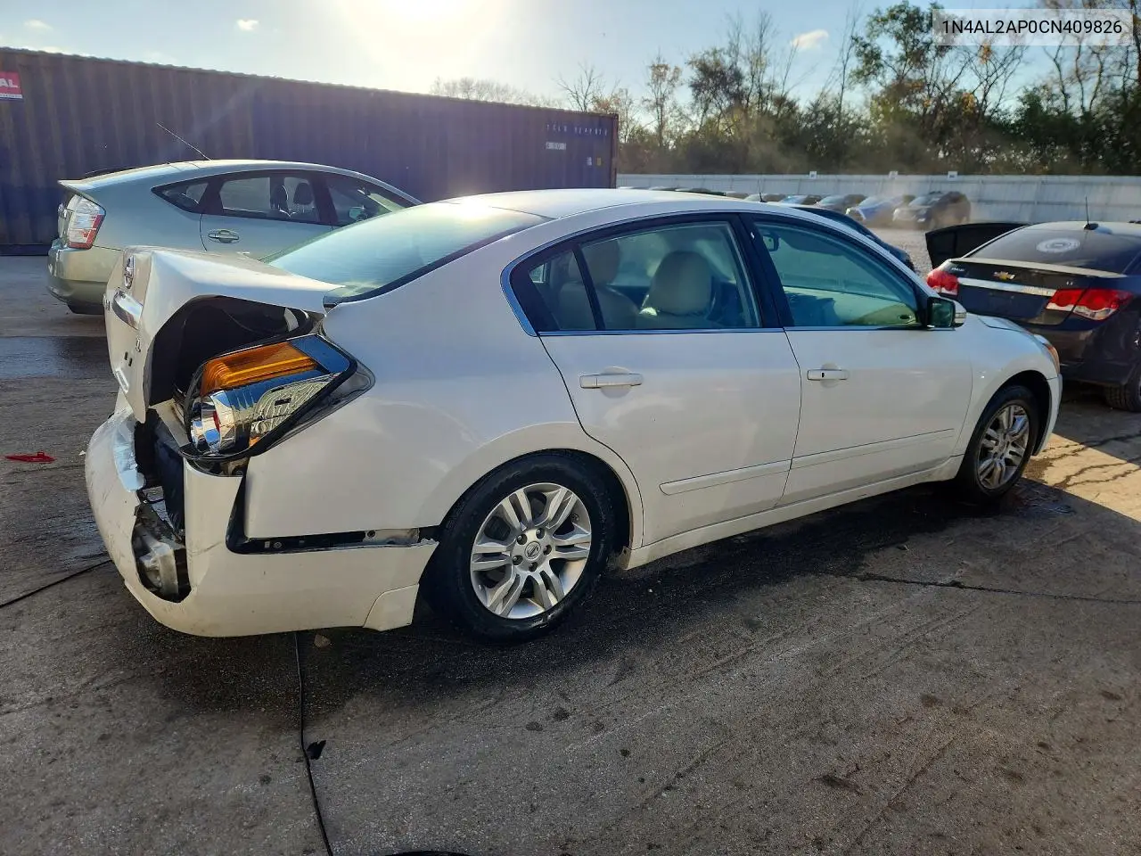 2012 NISSAN ALTIMA VIN 1N4AL2AP0CN409826 — фото 3