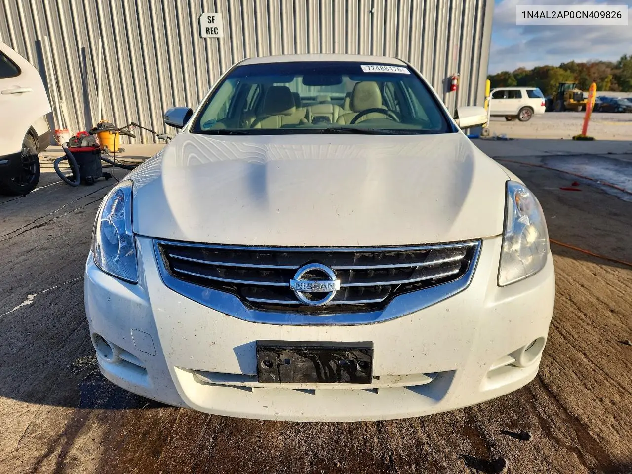 2012 NISSAN ALTIMA VIN 1N4AL2AP0CN409826 — фото 5