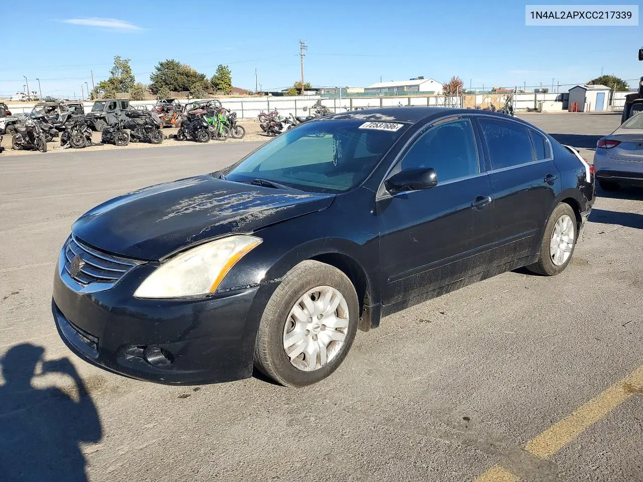 NISSAN ALTIMA 2012, VIN 1N4AL2APXCC217339