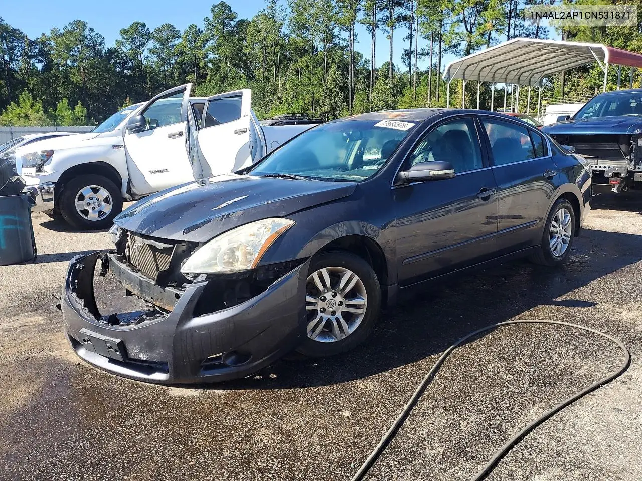 NISSAN ALTIMA 2012, VIN 1N4AL2AP1CN531871