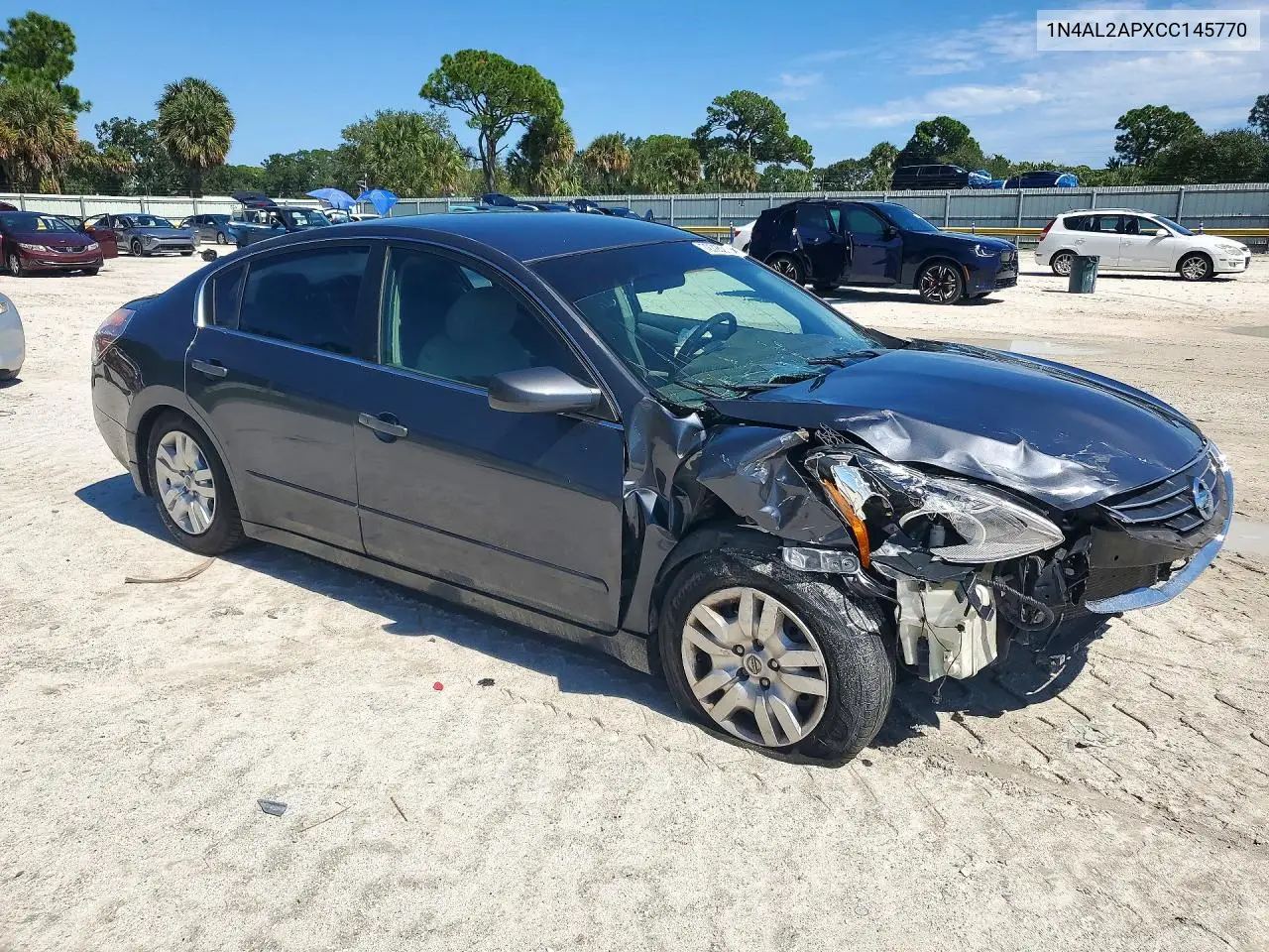 2012 NISSAN ALTIMA VIN 1N4AL2APXCC145770 — фото 4