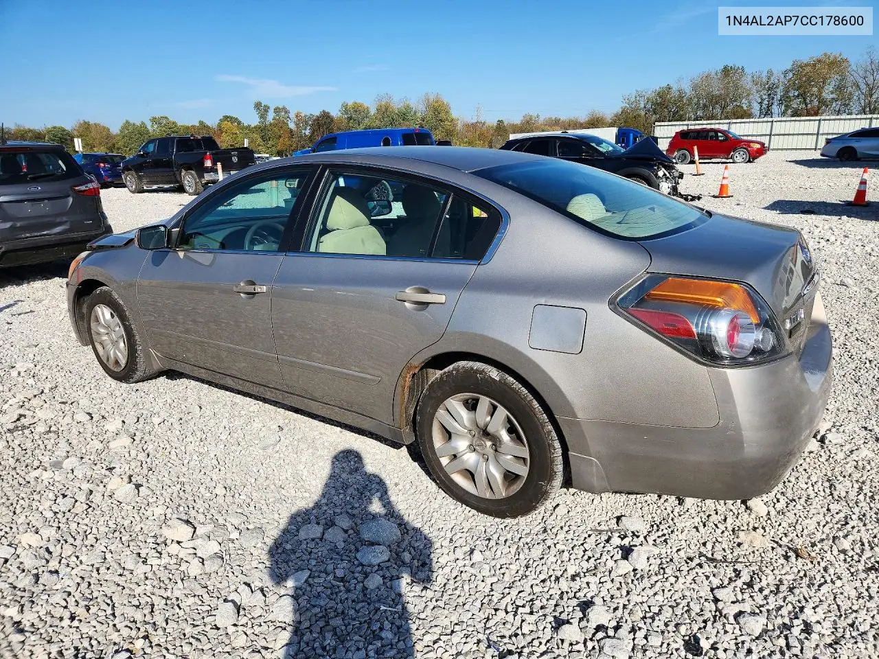 2012 NISSAN ALTIMA VIN 1N4AL2AP7CC178600 — фото 2