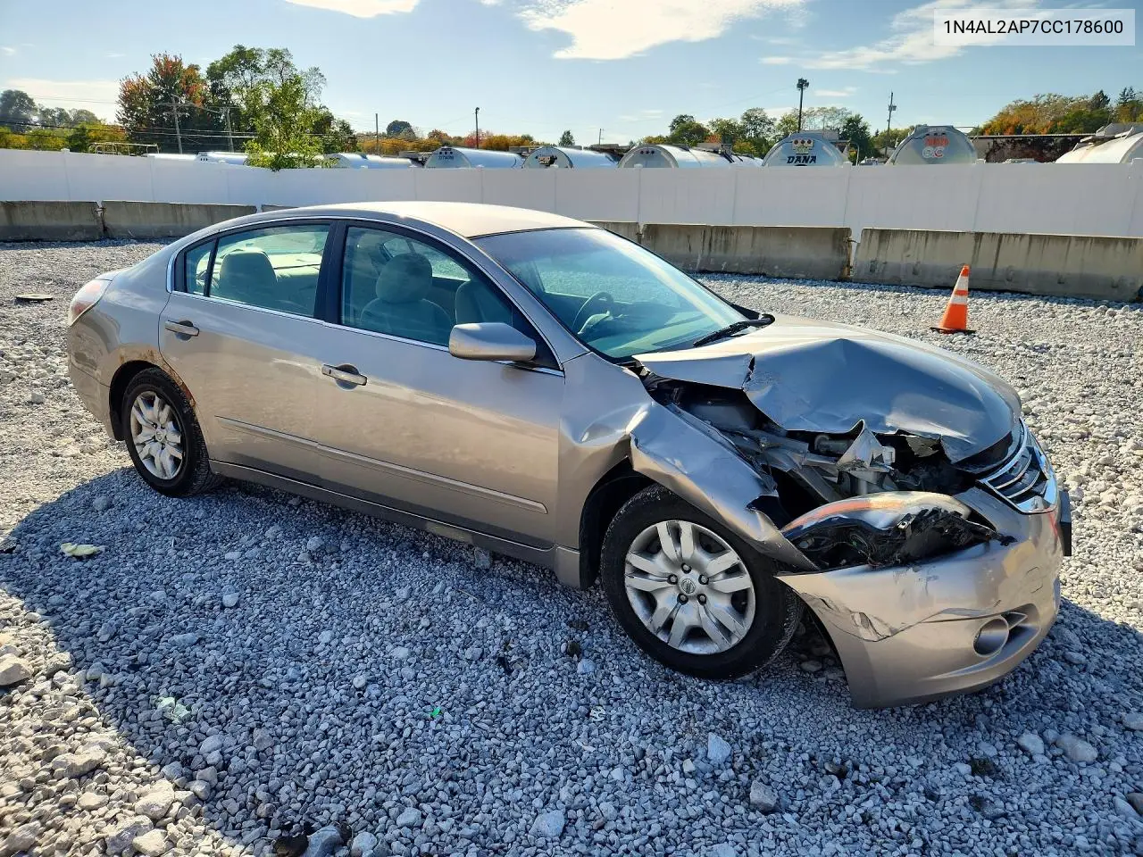 2012 NISSAN ALTIMA VIN 1N4AL2AP7CC178600 — фото 4