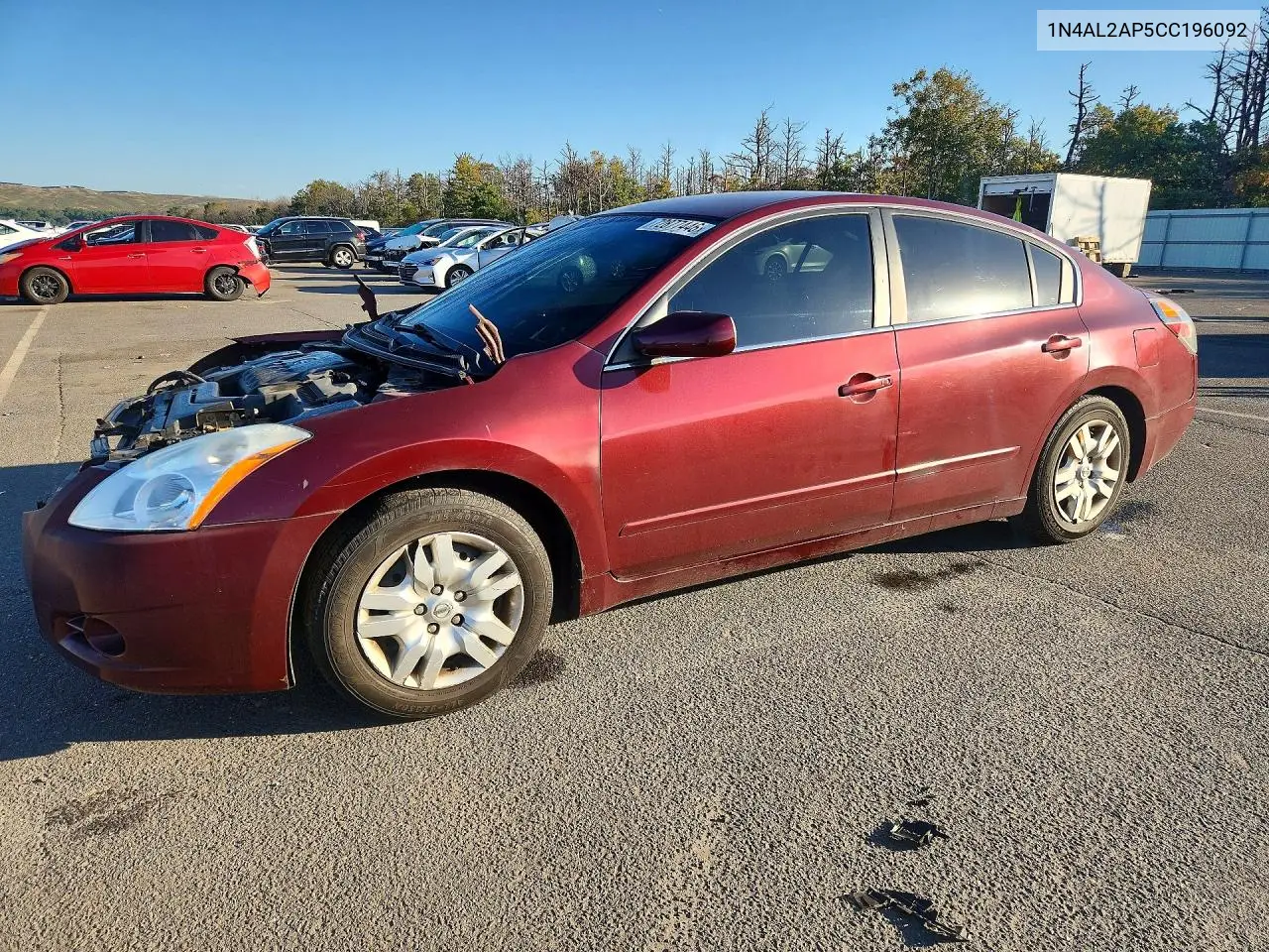 NISSAN ALTIMA 2012, VIN 1N4AL2AP5CC196092