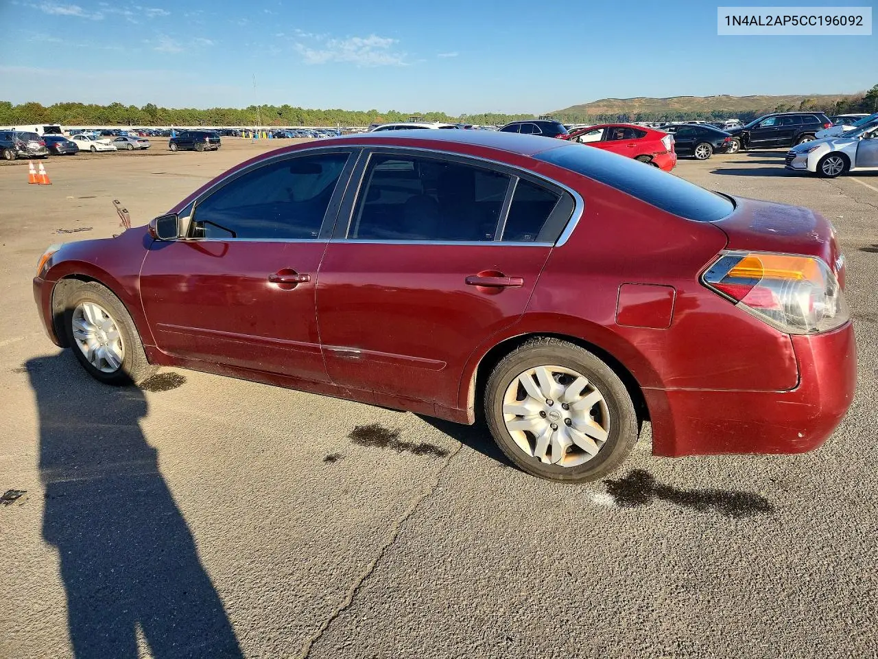 2012 NISSAN ALTIMA VIN 1N4AL2AP5CC196092 — фото 2