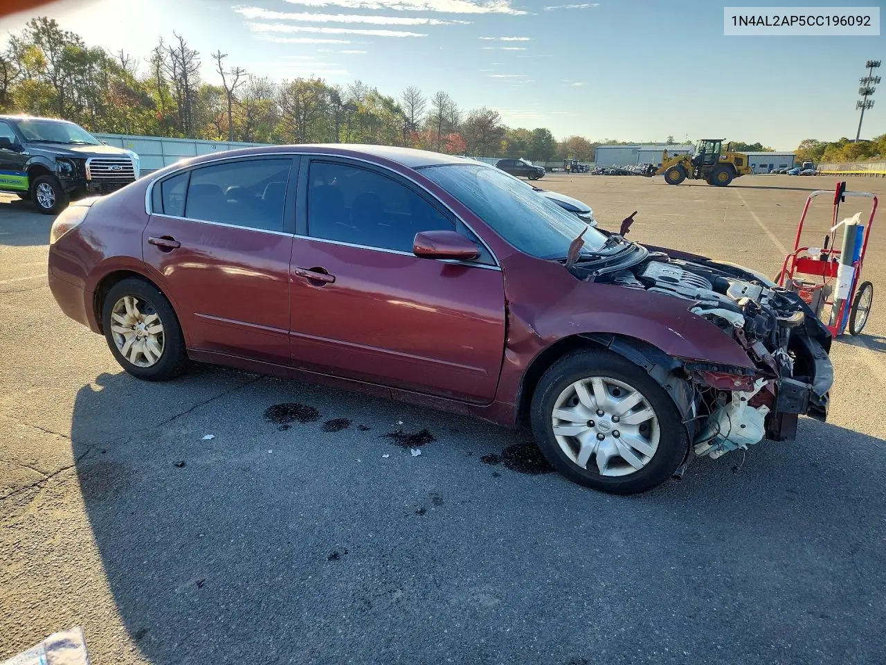2012 NISSAN ALTIMA VIN 1N4AL2AP5CC196092 — фото 4