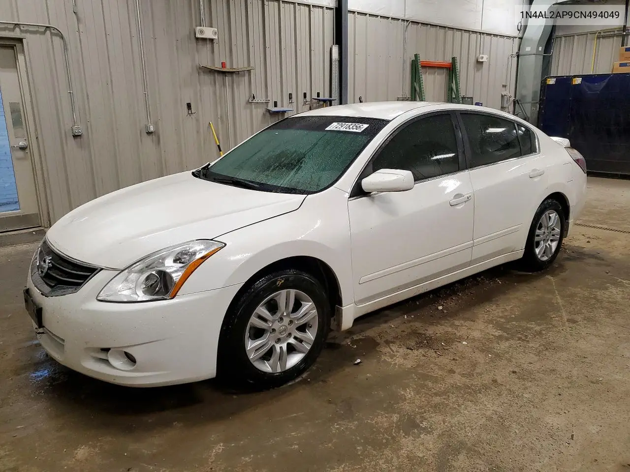 NISSAN ALTIMA 2012, VIN 1N4AL2AP9CN494049
