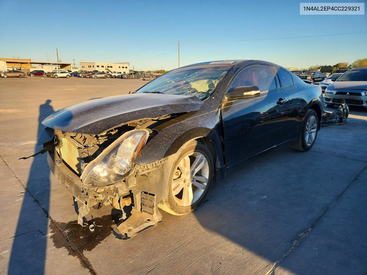 NISSAN ALTIMA 2012, VIN 1N4AL2EP4CC229321