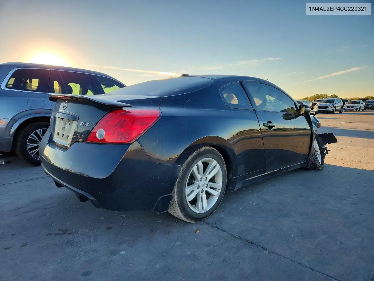 2012 NISSAN ALTIMA VIN 1N4AL2EP4CC229321 — фото 3