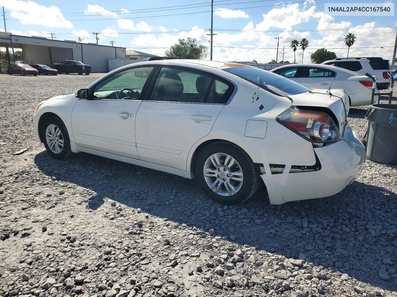 2012 NISSAN ALTIMA VIN 1N4AL2AP4CC167540 — фото 2