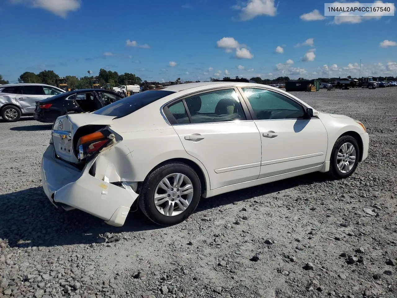2012 NISSAN ALTIMA VIN 1N4AL2AP4CC167540 — фото 3