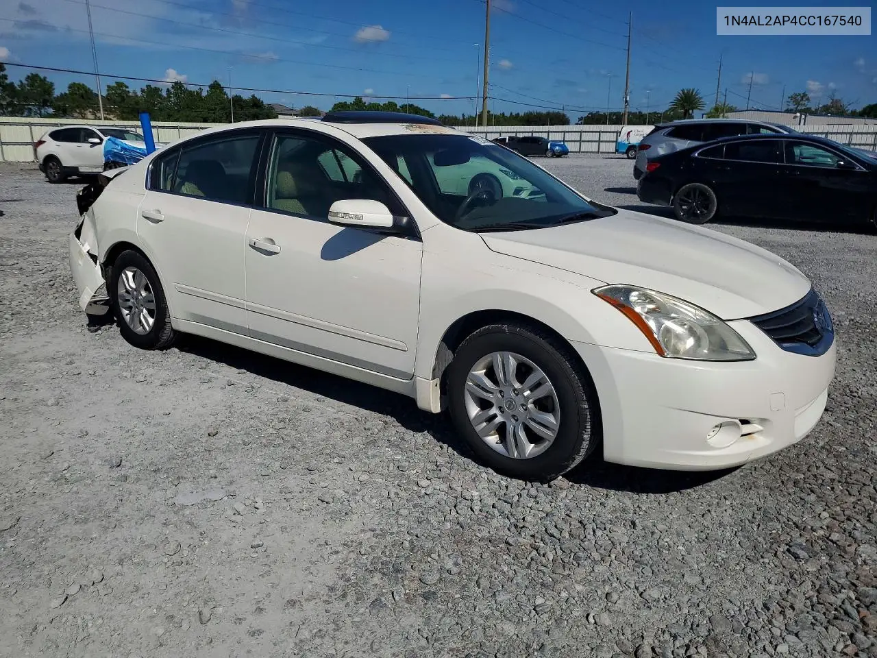 2012 NISSAN ALTIMA VIN 1N4AL2AP4CC167540 — фото 4