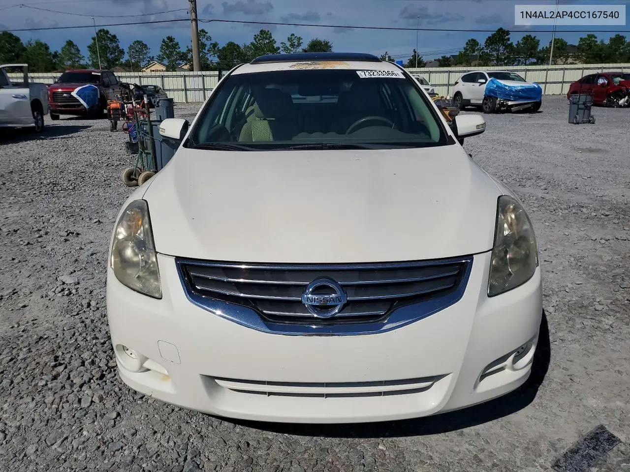 2012 NISSAN ALTIMA VIN 1N4AL2AP4CC167540 — фото 5