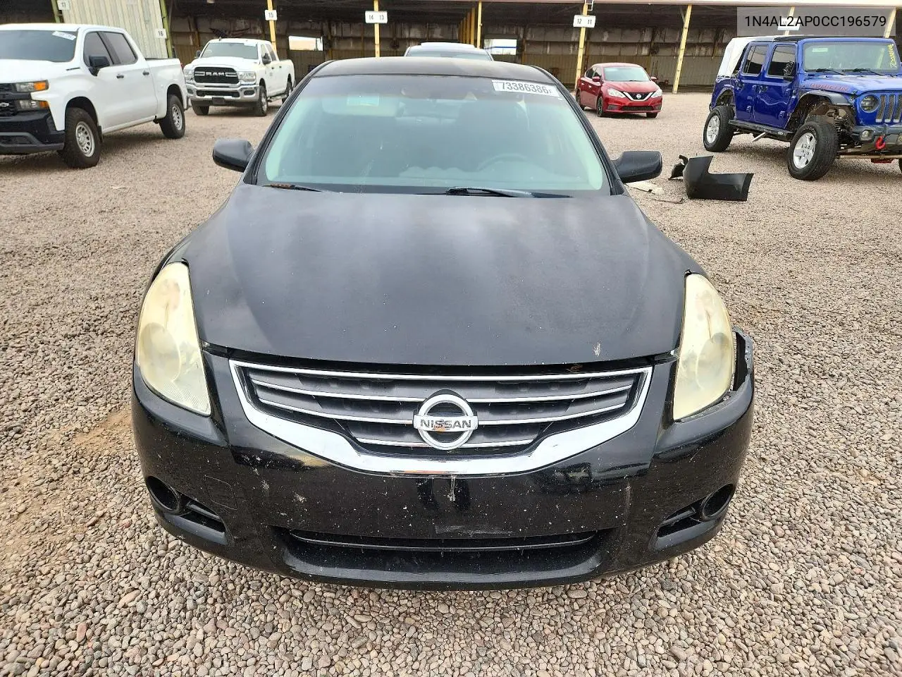 2012 NISSAN ALTIMA VIN 1N4AL2AP0CC196579 — фото 5