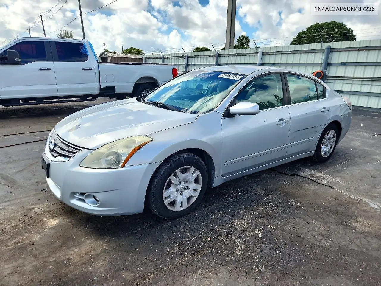 NISSAN ALTIMA 2012, VIN 1N4AL2AP6CN487236