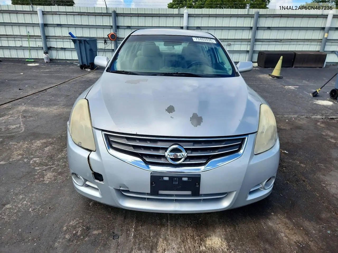 2012 NISSAN ALTIMA VIN 1N4AL2AP6CN487236 — фото 5