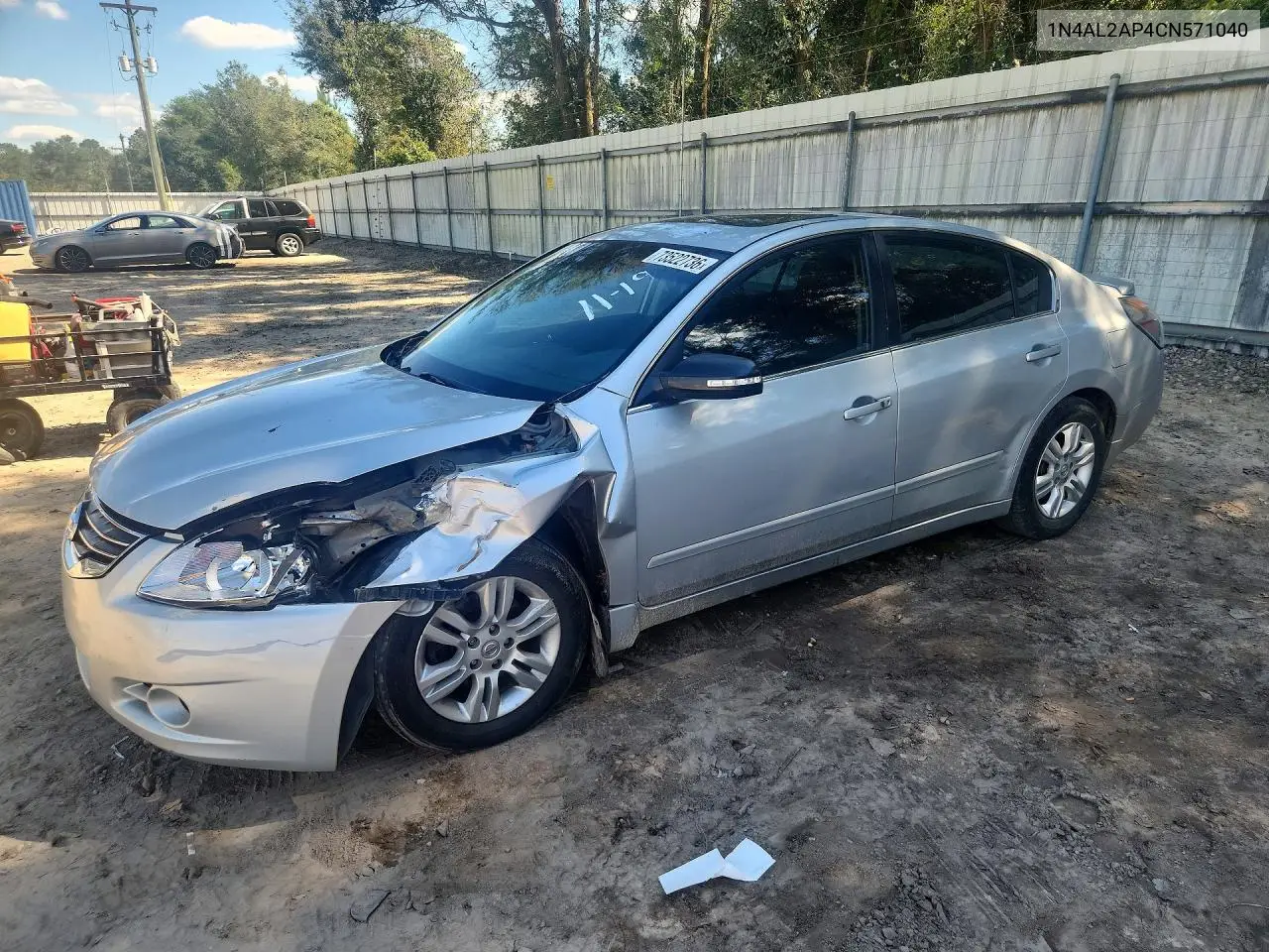 NISSAN ALTIMA 2012, VIN 1N4AL2AP4CN571040