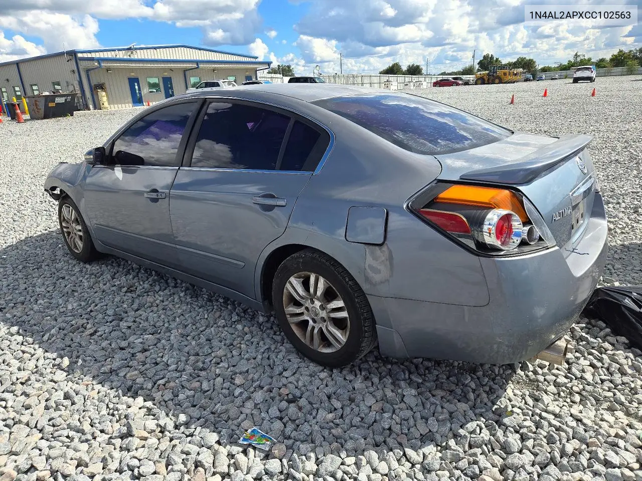 2012 NISSAN ALTIMA VIN 1N4AL2APXCC102563 — фото 2