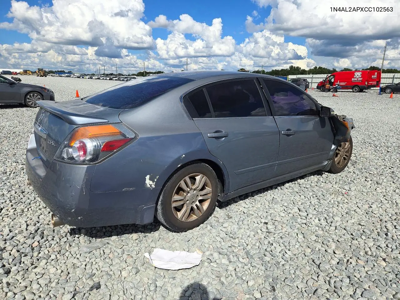 2012 NISSAN ALTIMA VIN 1N4AL2APXCC102563 — фото 3