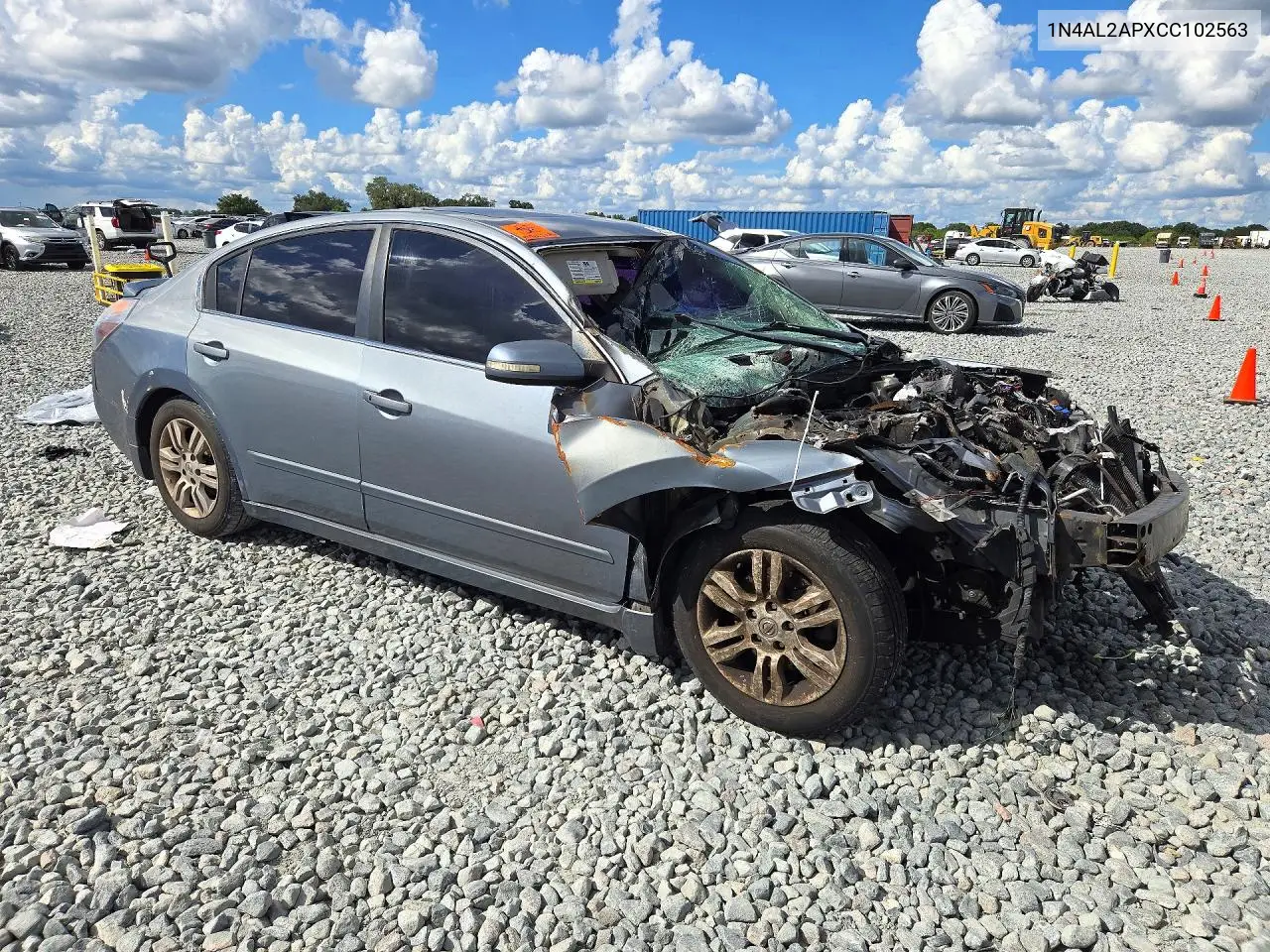 2012 NISSAN ALTIMA VIN 1N4AL2APXCC102563 — фото 4