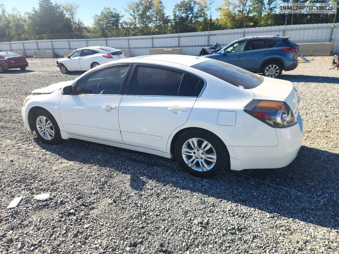 2012 NISSAN ALTIMA VIN 1N4AL2AP7CC138226 — фото 2