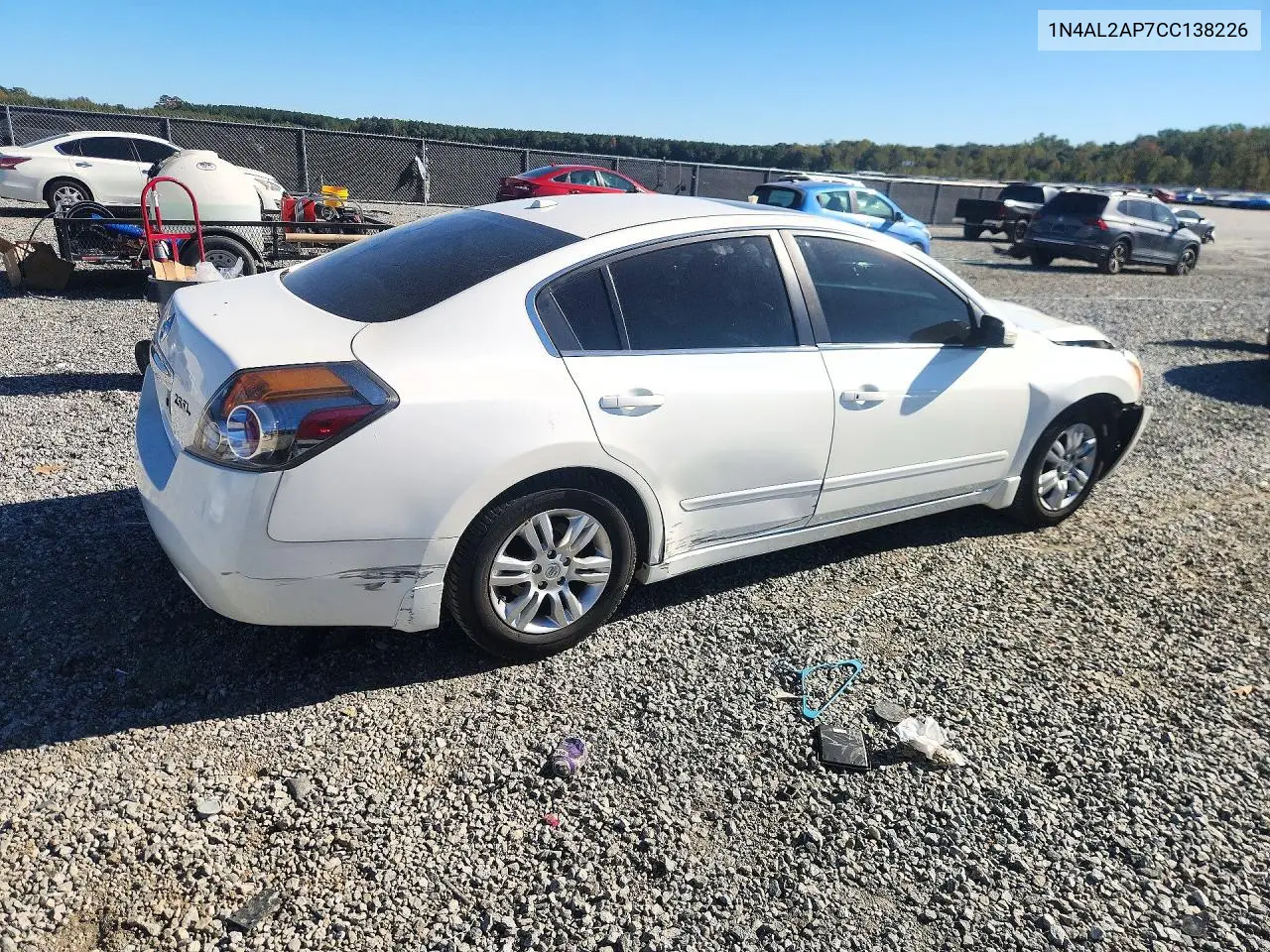 2012 NISSAN ALTIMA VIN 1N4AL2AP7CC138226 — фото 3
